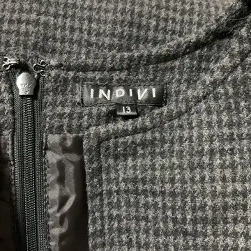INDIVI 오버롤 스커트