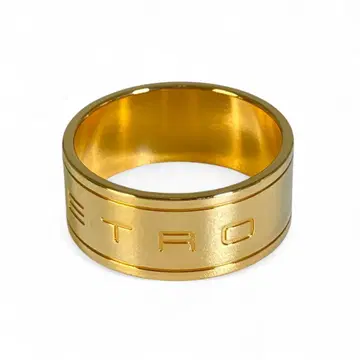 ETRO 에트로 스카프링 로고 서클 골드