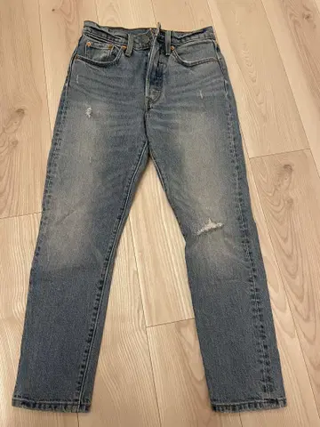 LEVI'S 501 스트레이트 데님 W24 L26
