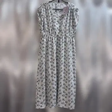 Prima Lidy 슬리브리스 롱 원피스 3L 블루