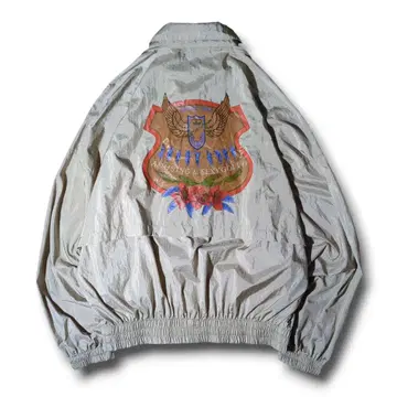 MIZUNO Axy 스윙탑 해링턴 자켓 백 프린트 M