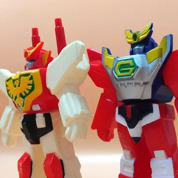 태양의 용사 파이버드 소프트 비닐 2체 세트 그레이트 파이버드 가디온