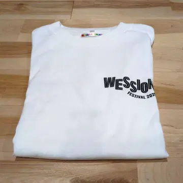 WESSION 화이트 T셔츠 S 사이즈