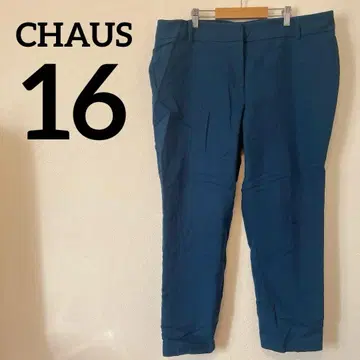 선착순 CHAUS [ 16 ] 다크 블루 슬랙스 16