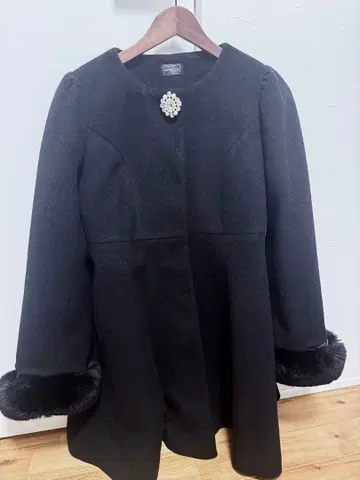 evelyn 코트 블랙 2023