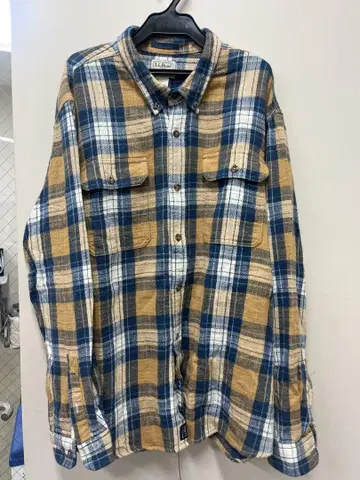 L.L.Bean 엘엘빈 긴팔 플란넬 셔츠 XL