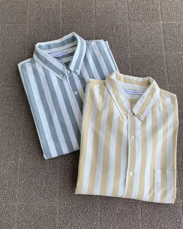 UNIQLO 옥스퍼드 스트라이프 셔츠 묶음 판매