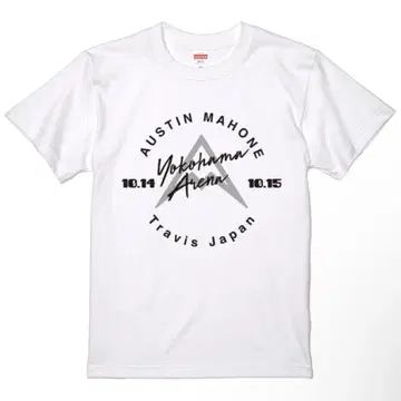 AUSTIN MAHONE x Travis Japan 한정판 콜라보 T셔츠