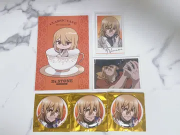 나나미 류스이 아모카페 캔뱃지 Dr.STONE