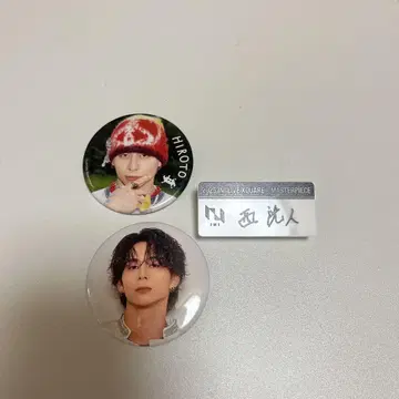 xquaremasterpiece 니시코우진 명찰 캔뱃지