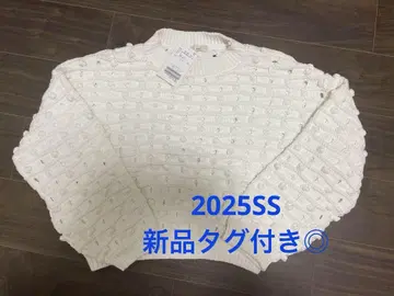 2025SS 새상품 이에나 IENA 핸드 니트 풀오버
