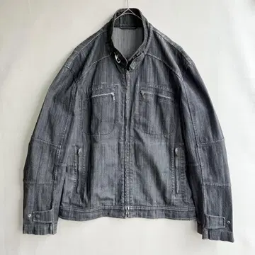 Wilkes Bashford 남성용 데님 자켓 블랙 L