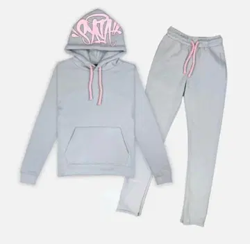 Syna world 시나월드 셋업 그레이 핑크 size S