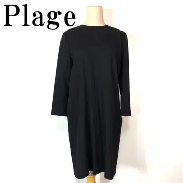 Plage 플라주 원피스 울 100% 블랙 B5232