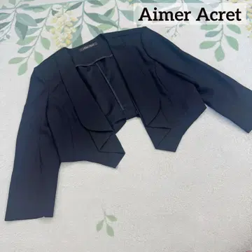 새상품급 Aimer Acret 드레스 자켓 블랙 38 테일러드 블랙