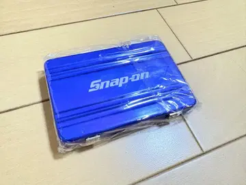 Snap-on 파랑 알루미늄 명함 케이스