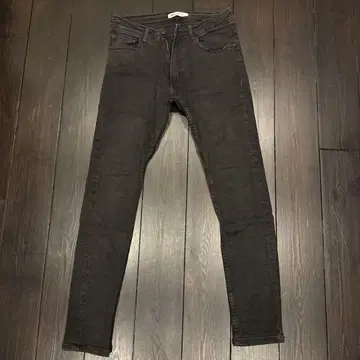 ZARA 다크 그레이 스키니 데님