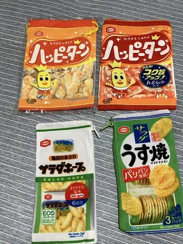 카메다 제과 파우치 컬렉션 10종 가챠