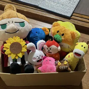 애니메이션 캐릭터 봉제 인형 세트