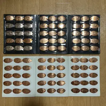 디즈니 수베니어 메달 & 케이스 세트 2권