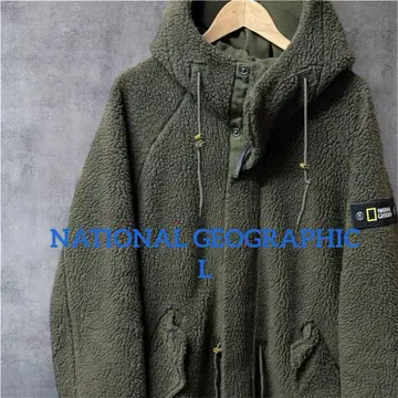 [세일 중] NATIONAL GEOGRAPHIC 올리브 그린 플리스