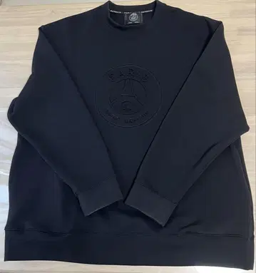PARIS SAINT-GERMAIN 블랙 맨투맨