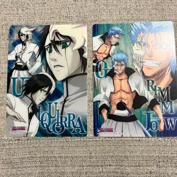 BLEACH 우르키오라 그림죠 클리어 플레이트 세트