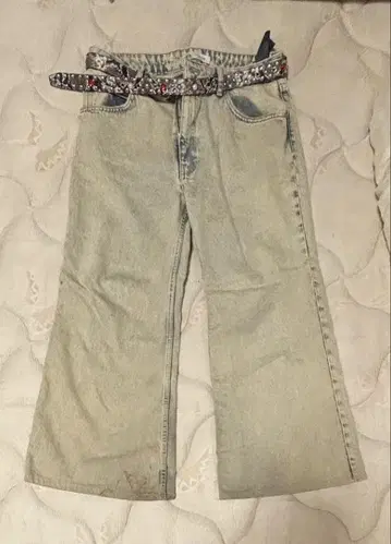 ZARA 배기 핏 데님 팬츠