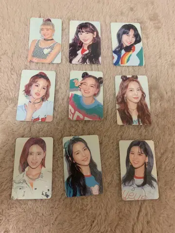 NiziU 트레이딩 카드 9장 세트