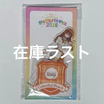 컬러풀 피치 아크릴 스탠드 에토