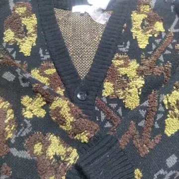 택 포함 새상품 T.K. Garment Supply 가디건 멀티 컬러