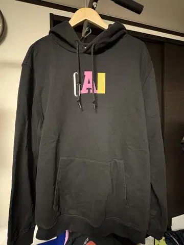 GAP 블랙 후드티 M