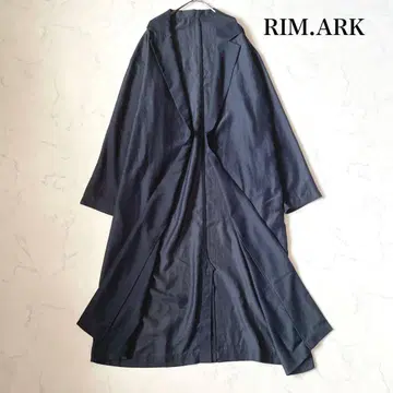 RIM.ARK 테일러 칼라 가운 코트 트렌치코트 겉옷 네이비F