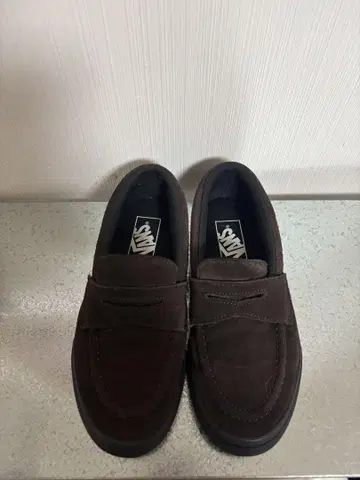 VANS 다크 브라운 스웨이드 스니커즈
