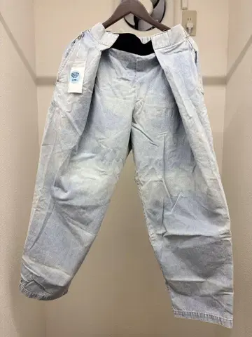 RELAX FIT 릴랙스 비치 데님 팬츠 페이드 워시