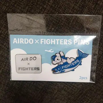 베어두 배지 에어두 AIRDO 한정판 배치 핀즈 파이터즈