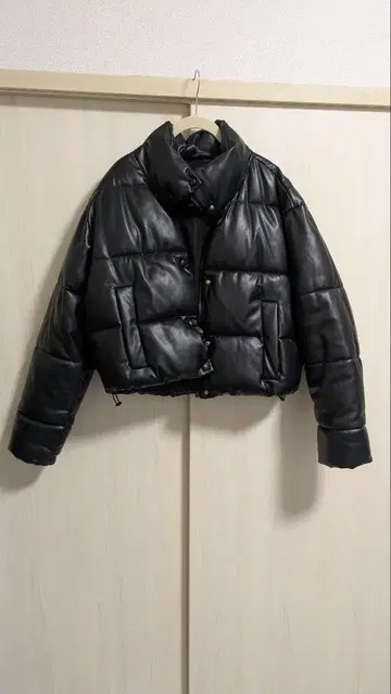 자라 가죽 자켓 아우터