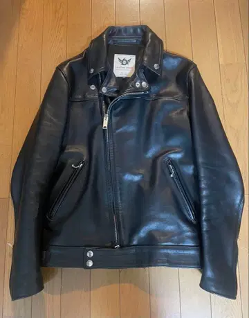 [컨디션 최상] 666 타이트 핏 프론트 플랩 라이더 자켓 34