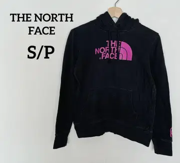 THE NORTH FACE 블랙 핑크 로고 [ S/P ] 속기모 후드티