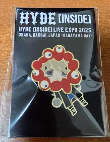 EXPO2025 HYDE 미야쿠미야쿠 변신 흔들흔들 핀 배지