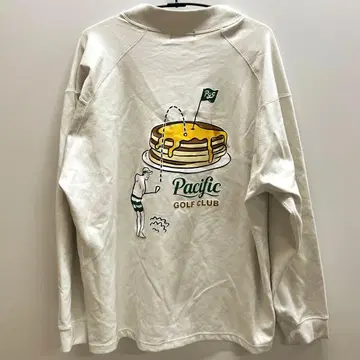 퍼시픽 골프 클럽 모크넥 긴팔 셔츠 사이즈 L used
