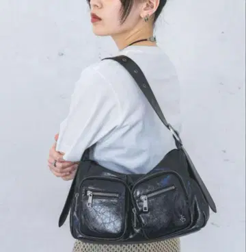 지나시스 더블 포켓 숄더