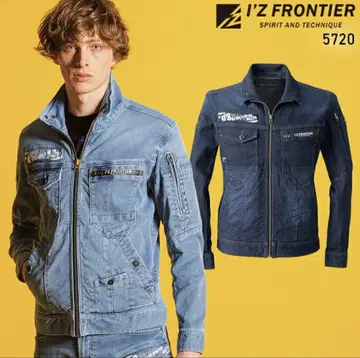 I'Z FRONTIER 5720 데님 자켓 빈티지 블루