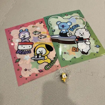 쿠라스시 클리어 파일 2개 피규어 BT21
