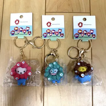 산리오 미야쿠미야쿠 키링 3개 세트