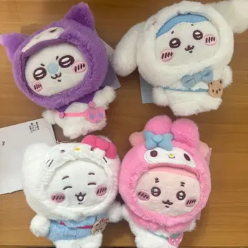 치이카와 산리오 콜라보 마스코트 세트