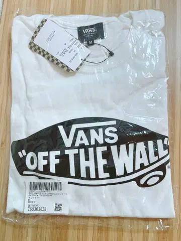 [ 미사용 새상품 ] VANS T셔츠 OFF THE WALL M사이즈