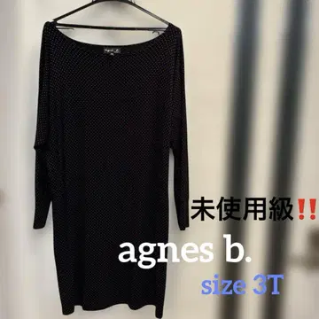 agnes b. 도트 무늬 원피스 3T