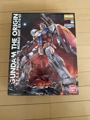 MG GUNDAM THE ORIGIN 1/100 RX-78-02 건담
