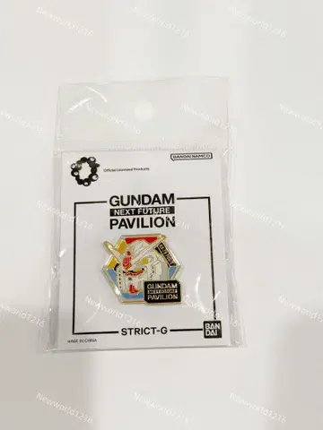 오사카 간사이 만박 STRICT-G 건담 파빌리온 핀 배지
